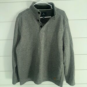 G.H. Bass & Co. Heather Gray Knit Sweater